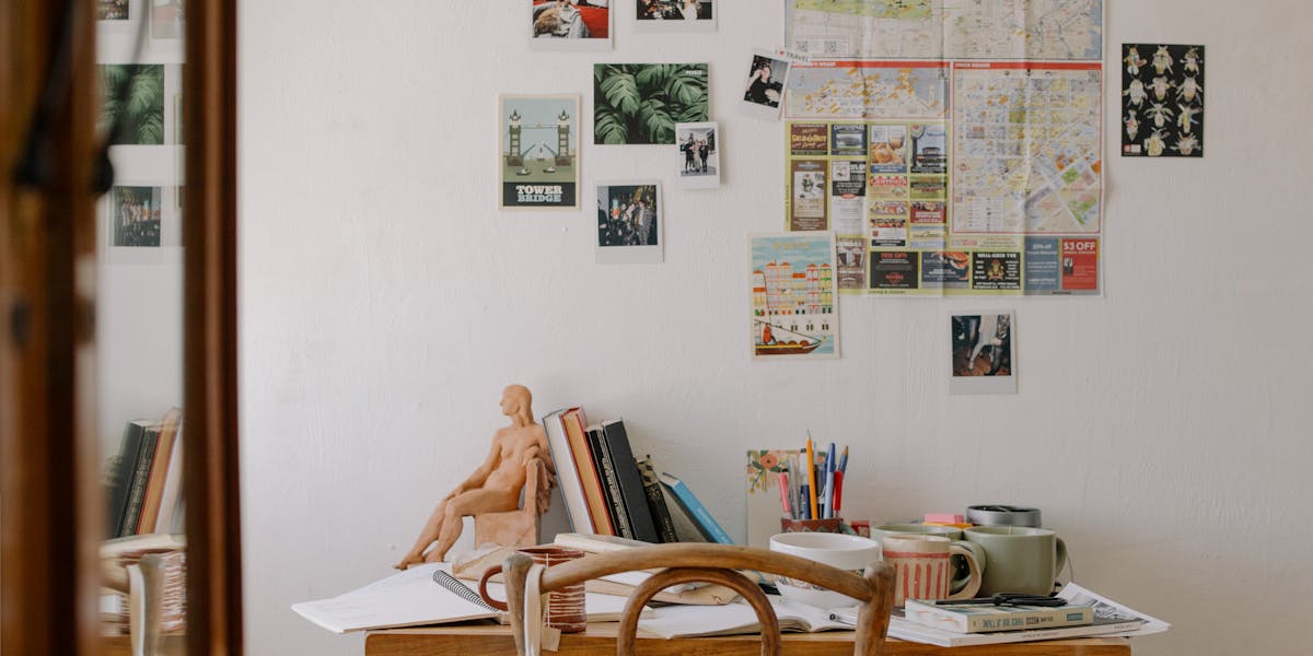quadro com mapa antigo